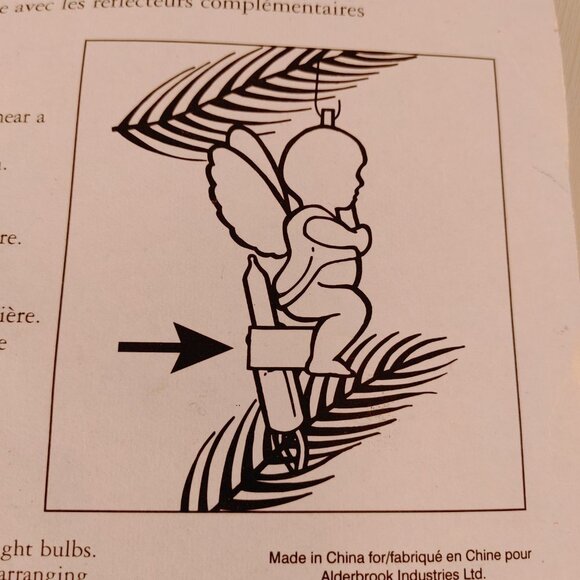 VINTAGE NOMA 4 Add on Reflectors Angel Reflectors BNIP Alderbrook - Picture 5 of 5